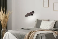 Sklep Kaja Obrotowa, płaska lampa ścienna LED 21-75512 NICOLETTA | Kaja