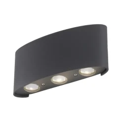 Sklep Kaja Ogrodowy kinkiet LED świecący góra-dół 9488-13 z serii CARLO | Kaja