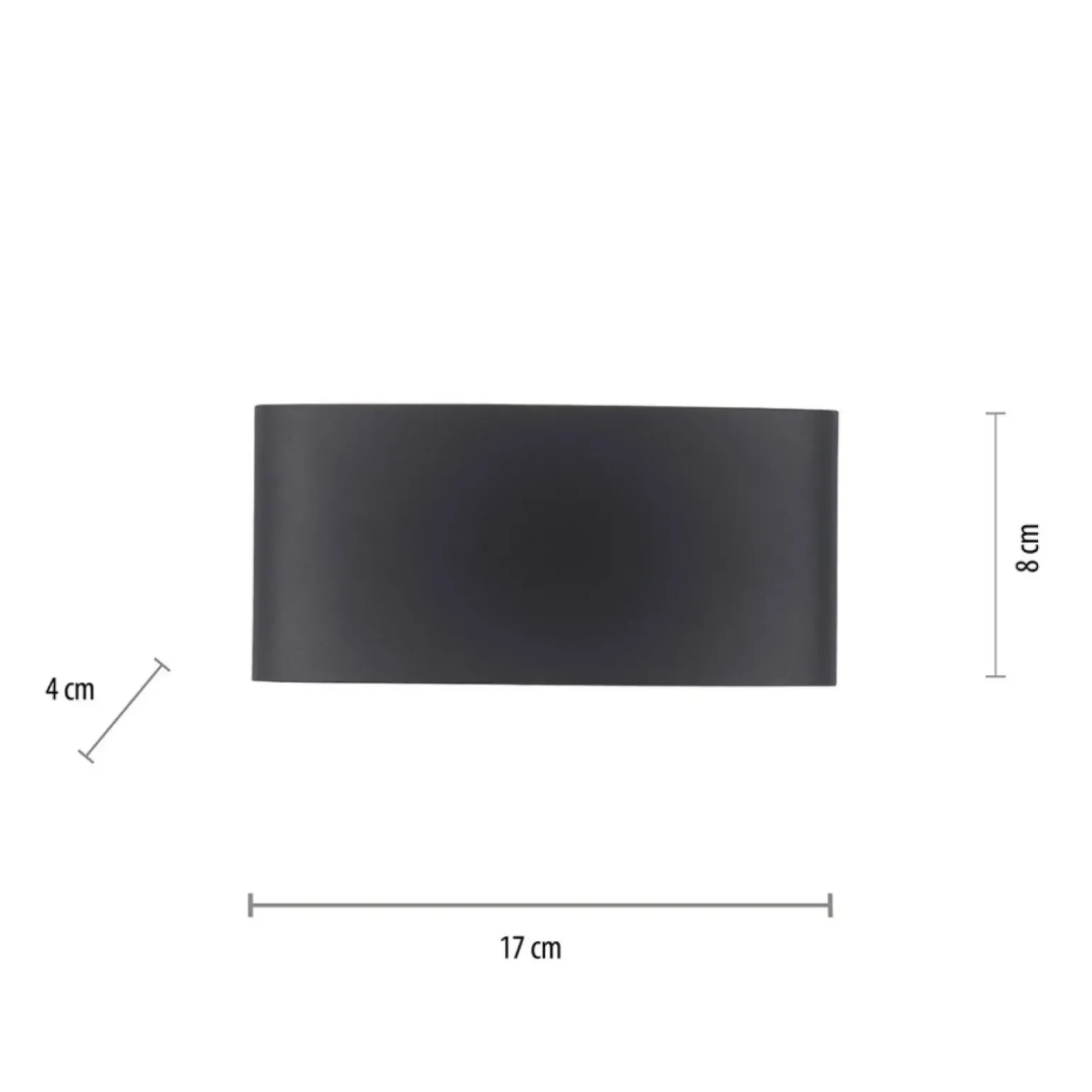 Sklep Kaja Ogrodowy kinkiet LED świecący góra-dół 9488-13 z serii CARLO | Kaja