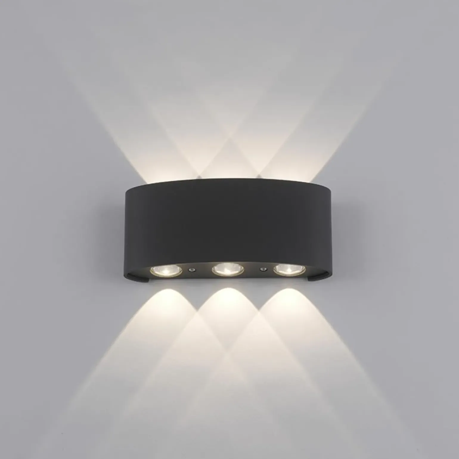 Sklep Kaja Ogrodowy kinkiet LED świecący góra-dół 9488-13 z serii CARLO | Kaja