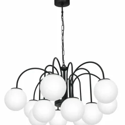 Best Sale Ogromna lampa wisząca z białymi kloszami LX 3196 z serii CAMBRIDGE Żyrandole Nowoczesne