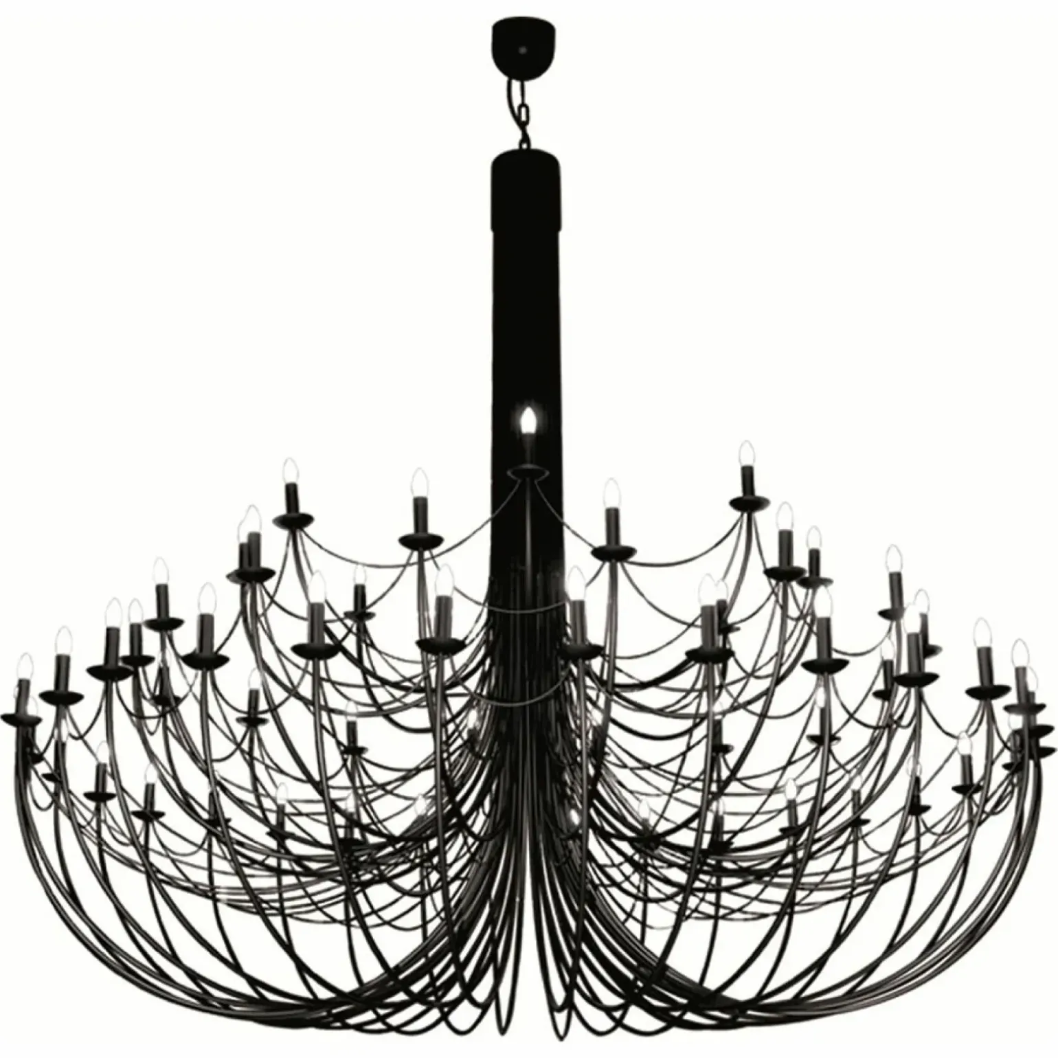 Sklep Kaja Ogromny, świecznikowy, żyrandol KP-01 PERSEO | Kaja Oświetlenie