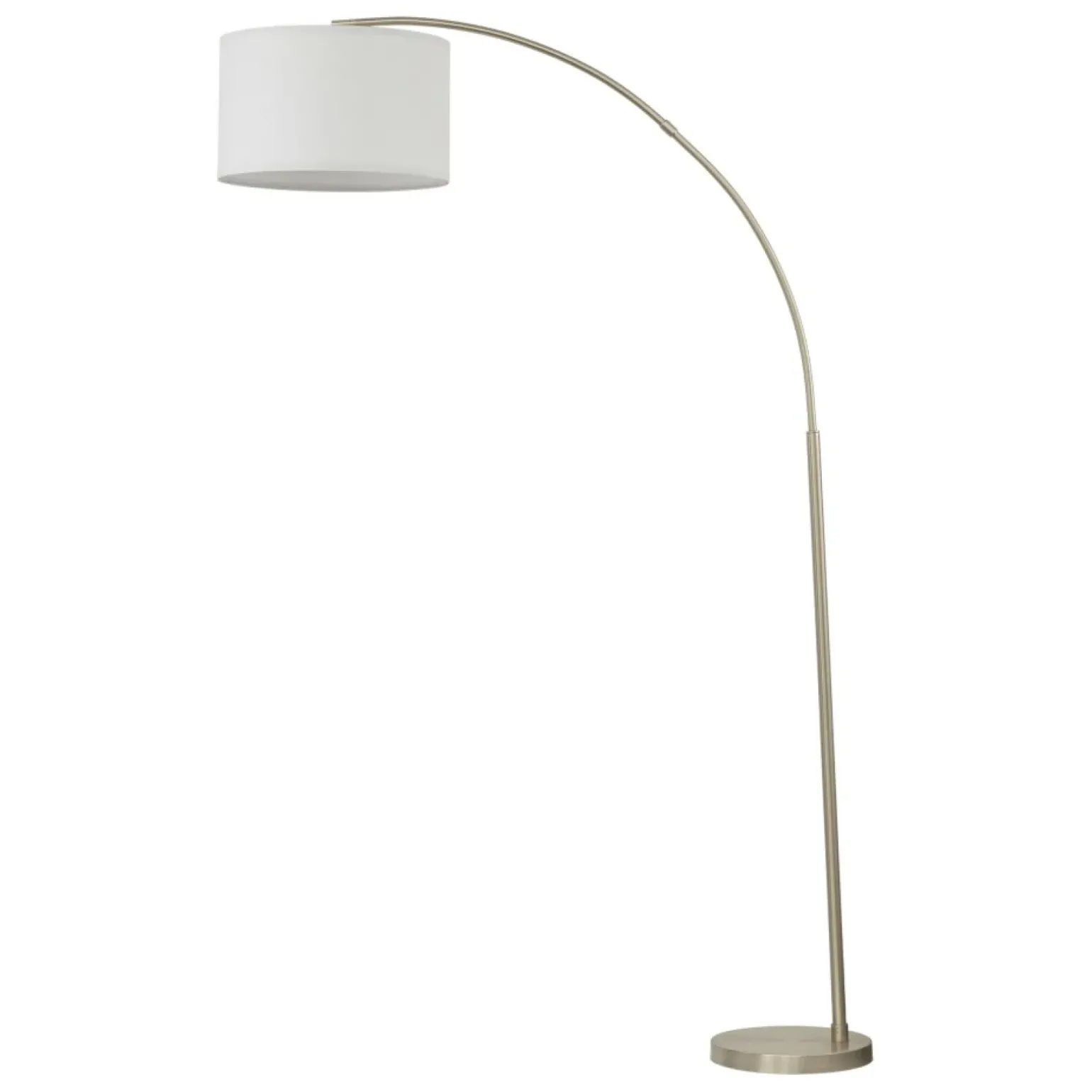 Sklep Kaja Okazała, chromowana lampa stojąca TK 16022 ZENITH WHITE | Kaja