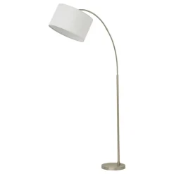 Sklep Kaja Okazała, chromowana lampa stojąca TK 16022 ZENITH WHITE | Kaja