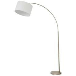 Sklep Kaja Okazała, chromowana lampa stojąca TK 16022 ZENITH WHITE | Kaja