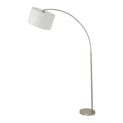 Sklep Kaja Okazała, chromowana lampa stojąca TK 16022 ZENITH WHITE | Kaja