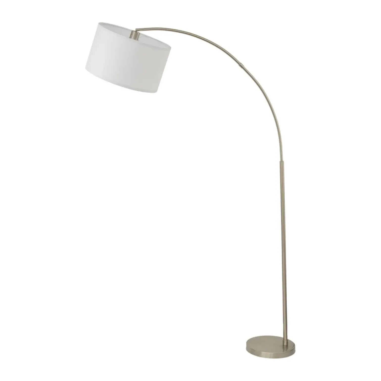 Sklep Kaja Okazała, chromowana lampa stojąca TK 16022 ZENITH WHITE | Kaja