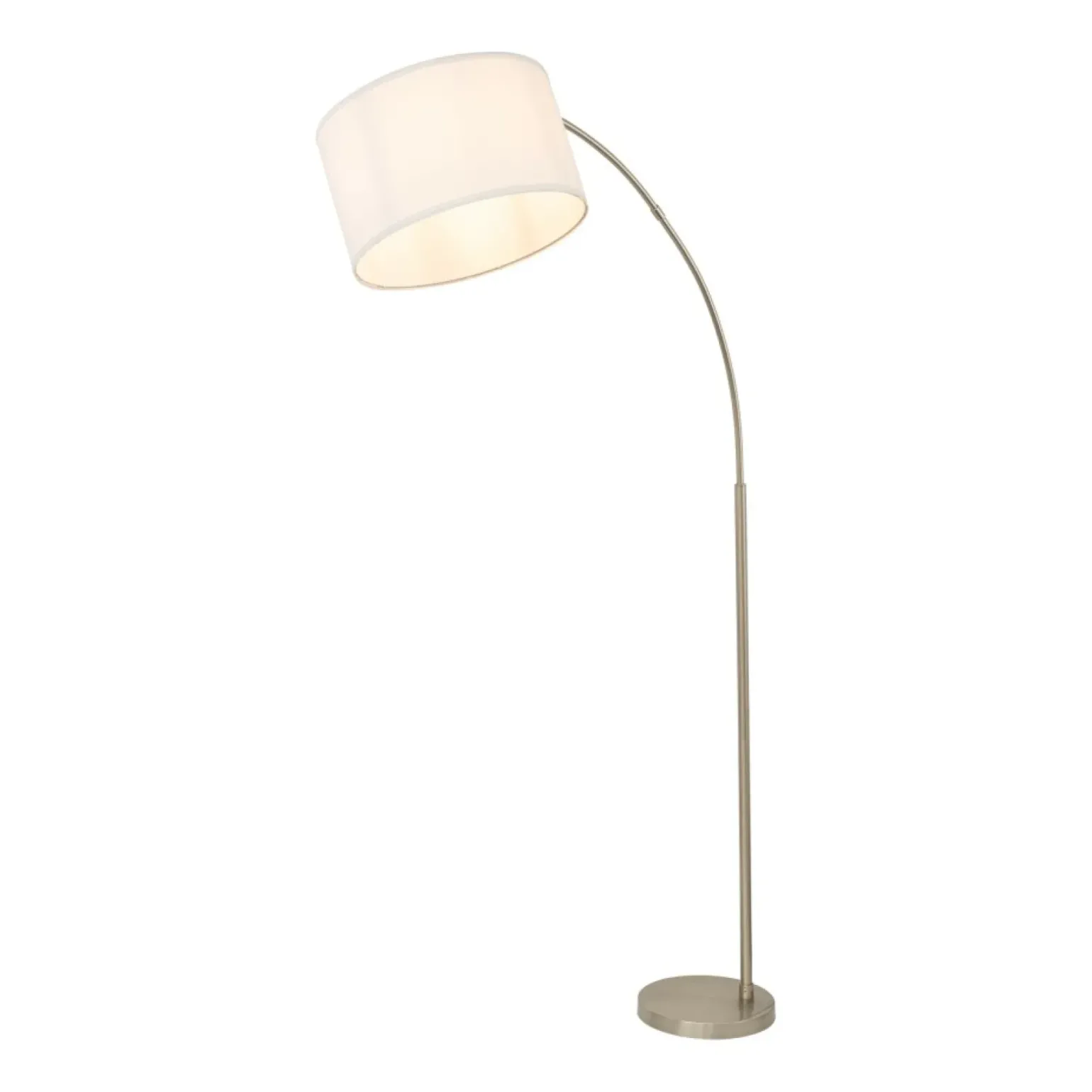 Sklep Kaja Okazała, chromowana lampa stojąca TK 16022 ZENITH WHITE | Kaja