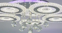 Clearance Okazała lampa sufitowa, LED o mocy 133W DRS2210/5 8C z serii MARBELLA Żyrandole Nowoczesne