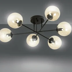 Best Okazała lampa sufitowa z mi kloszami833/6B | Kaja Oświetlenie Żyrandole Nowoczesne