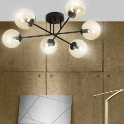 Best Okazała lampa sufitowa z mi kloszami833/6B | Kaja Oświetlenie Żyrandole Nowoczesne