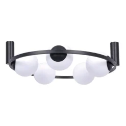 Cheap Okazała lampa sufitowa z pięcioma kloszami Ø160 5009 z serii ORBIT Żyrandole Nowoczesne