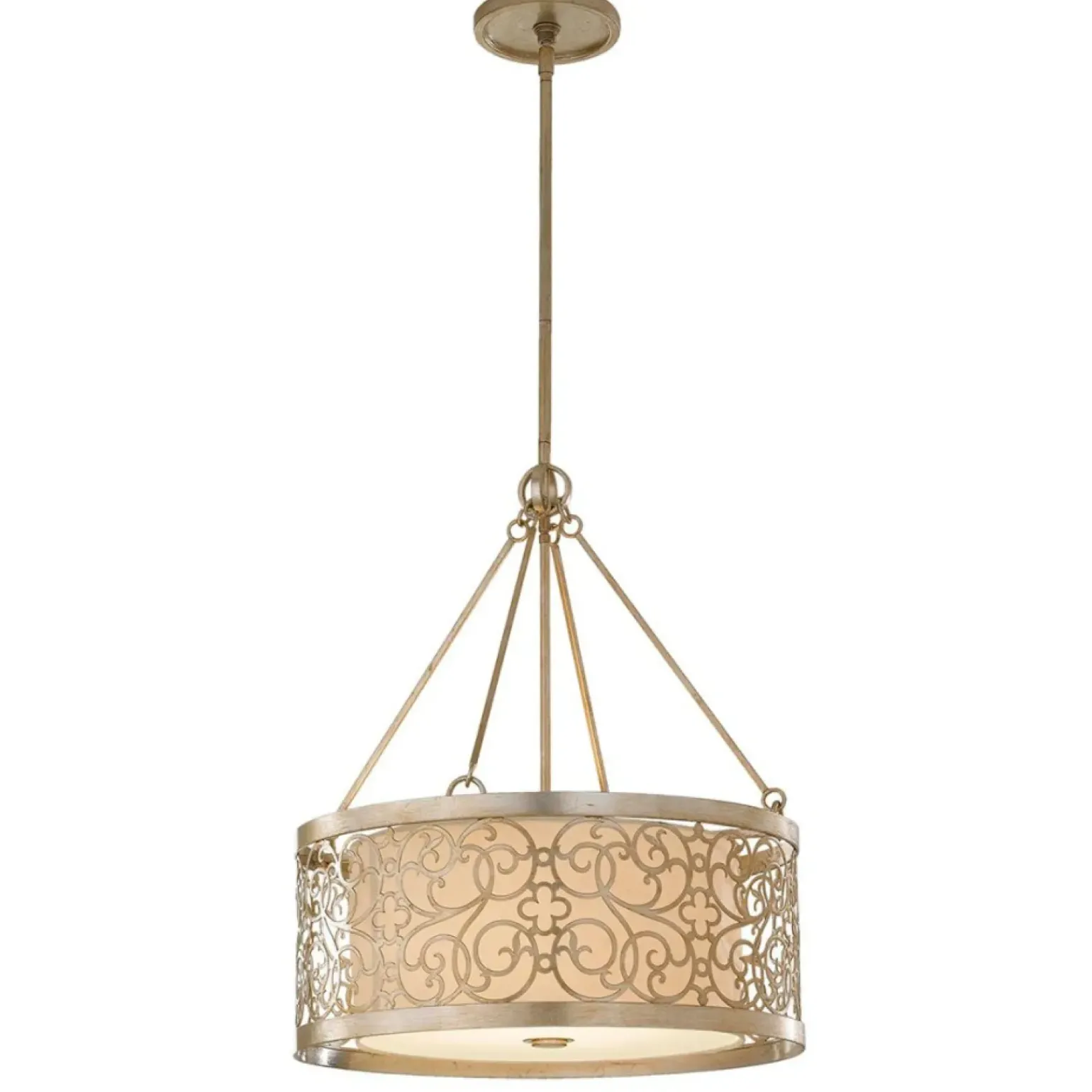 Store Okazała lampa wisząca do jadalni FE-ARABESQUE4 z serii ARABESQUE Żyrandole Nowoczesne