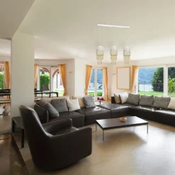 Sklep Kaja Okazała lampa wisząca do oświetlenia salonu MLP6445 z serii ALMERIA | Kaja Oświe