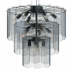 Hot Okazała lampa wisząca do stylowego salonu MD3523-14L-EBCN NIRA | Kaja Żyrandole Nowoczesne