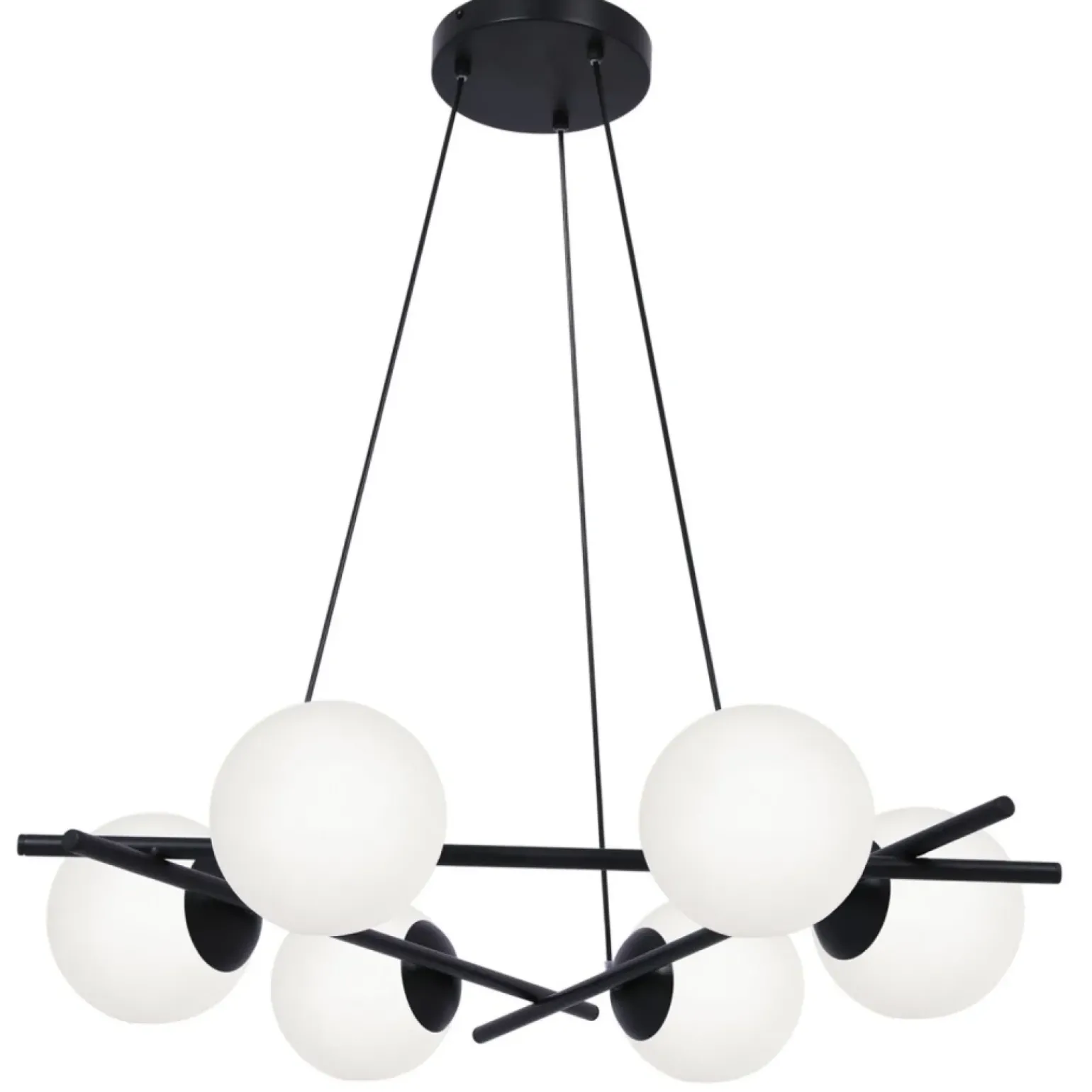 Hot Okazała lampa wisząca na trójkątnej podstawie K-4967 | Kaja Żyrandole Nowoczesne