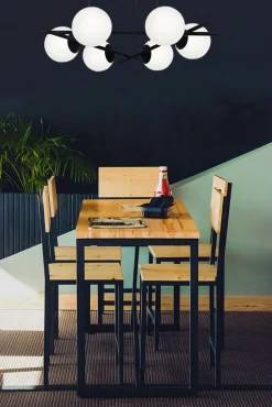 Hot Okazała lampa wisząca na trójkątnej podstawie K-4967 | Kaja Żyrandole Nowoczesne