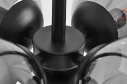 Fashion Okazała lampa wisząca w kolorze grafitowym K-3836 z serii NEO Żyrandole Nowoczesne