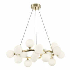 Best Sale Okazała lampa wisząca z 20 kloszami P0462-20C-F7AA BOBO | Kaja Żyrandole Nowoczesne