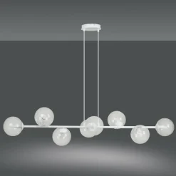 Outlet Okazała lampa wisząca z przezroczystymi kloszami 877/8 | Kaja Żyrandole Nowoczesne