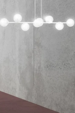 Outlet Okazała lampa wisząca z przezroczystymi kloszami 877/8 | Kaja Żyrandole Nowoczesne