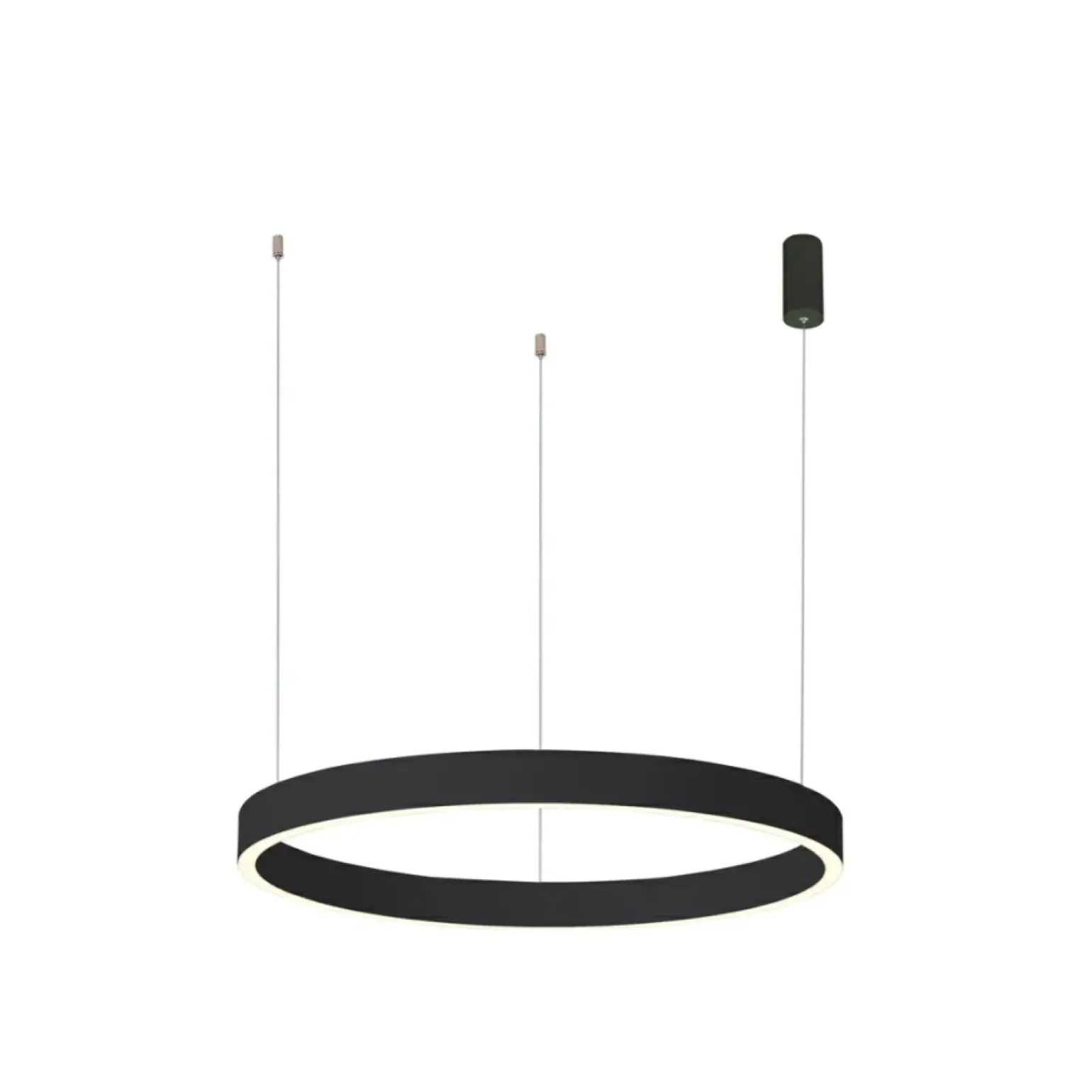 Best Okrąg LED ⌀60 PND-56215-060RPP-BK-3KS4K-TRDIMM BRASCO DOWN | Kaja Żyrandole Nowoczesne