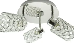 Best Sale Okrągła, owana lampa sufitowa 98-00125 YORK | Kaja Oświetlenie Żyrandole Nowoczesne