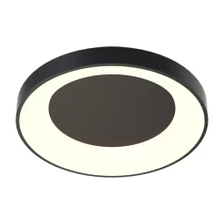 Sklep Kaja Okrągła, czarna lampa LED do sypialni MX4019-1M-3BT CAMERON | Kaja