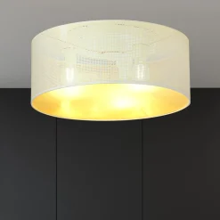 Sklep Kaja Okrągła, klasyczna lampa sufitowa do salonu 1147/3 ASTON | Kaja