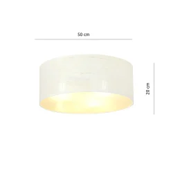 Sklep Kaja Okrągła, klasyczna lampa sufitowa do salonu 1147/3 ASTON | Kaja