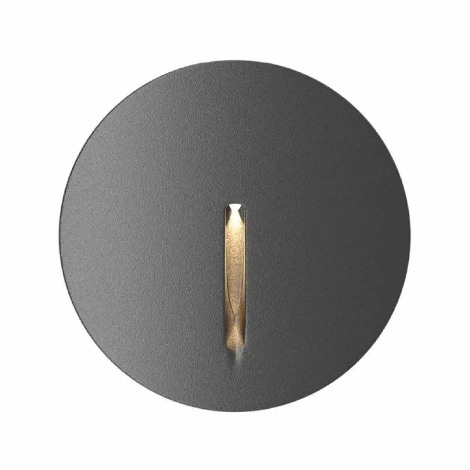 Sklep Kaja Okrągła lampa podtynkowa, elewacyjna, na schody O014SL-L3B3K LOCK