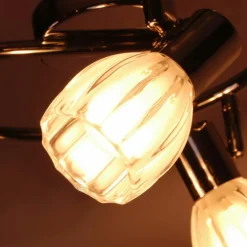 Clearance Okrągła lampa sufitowa do sypialni K-8001/3G EMBO | Kaja Oświetlenie Żyrandole Nowoczesne