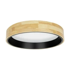 Sklep Kaja Okrągła lampa sufitowa LED ⌀45cm PLF-4350-25W-WD-BK-4K z serii CAMPELO