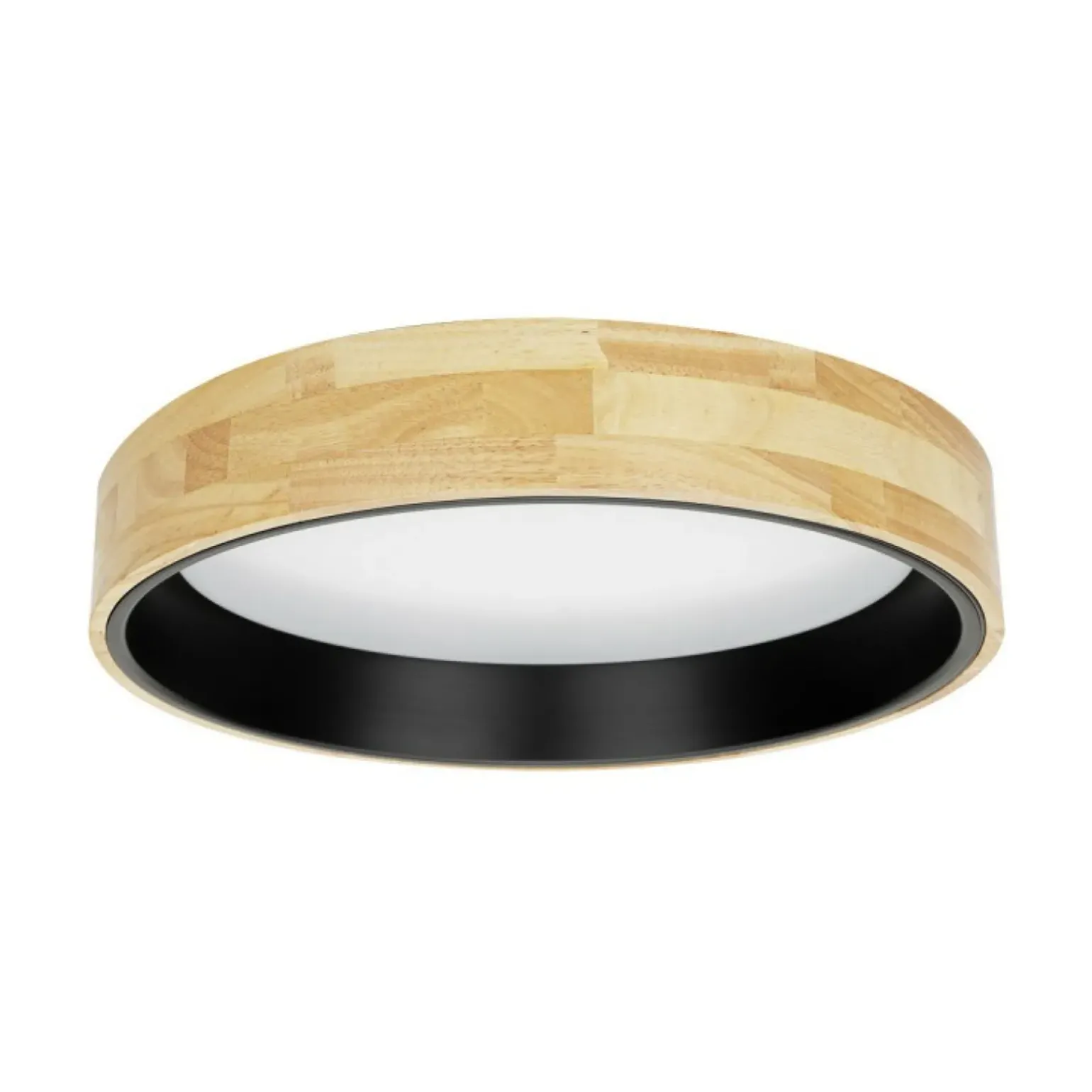 Sklep Kaja Okrągła lampa sufitowa LED ⌀45cm PLF-4350-25W-WD-BK-4K z serii CAMPELO