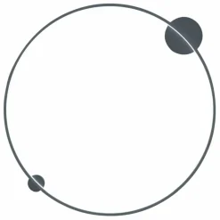 Sklep Kaja Okrągła lampa sufitowa plafon LED ⌀80cm ML8860 SATURNO | Kaja