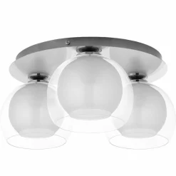 New Okrągła lampa sufitowa z podwójnymi kloszami TK 2774 z serii VENEZIA Żyrandole Nowoczesne