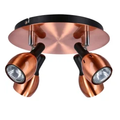 Sklep Kaja Okrągła lampa sufitowa z reflektorami 98-34878 CROSS | Kaja