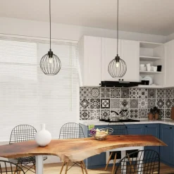 Best Okrągła lampa wisząca, regulowana 1369/1 z serii NANDO Żyrandole Nowoczesne