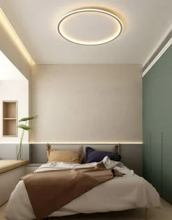 Sklep Kaja Okrągła, ledowa lampa sufitowa ABR-PLO-36W-60CM-CCT CERCHIO | Kaja