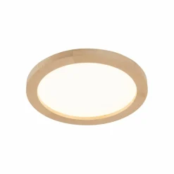 Sklep Kaja Okrągła, ledowa lampa sufitowa z drewna TK 18004 AQUA WOOD BUK | Kaja