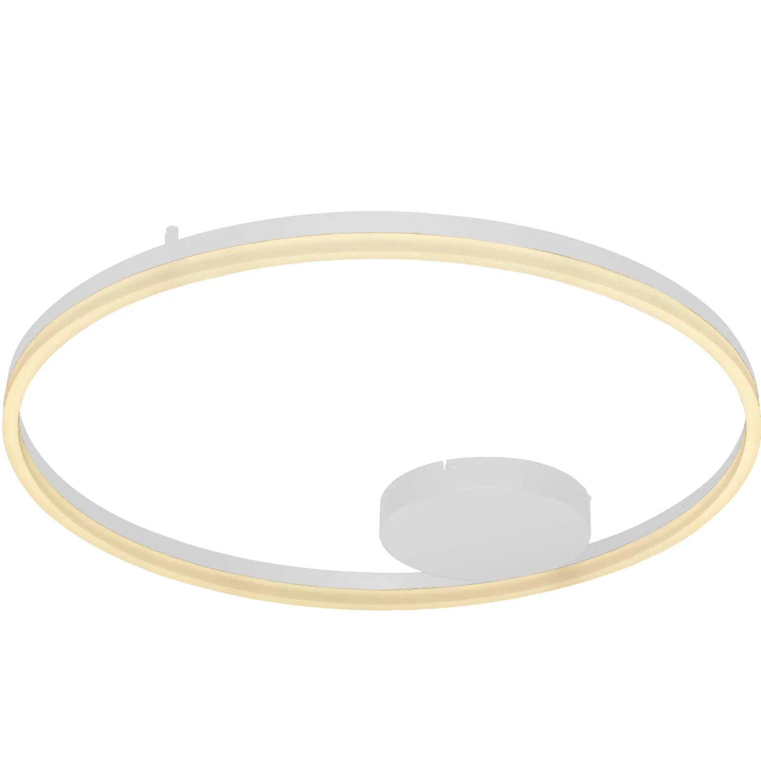 Sklep Kaja Okrągła, minimalistyczna lampa sufitowa ⌀80cm AZ4958 HALO | Kaja