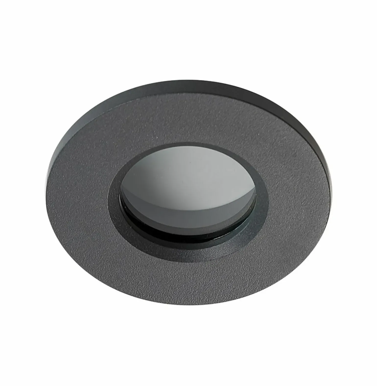 Sklep Kaja Okrągła oprawa podtynkowa szara do łazienki AZ4232 IKA | Kaja