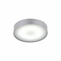 Sklep Kaja Okrągła, srebrna lampa sufitowa ⌀40,5cm LED 20W 10183 ARENA | Kaja