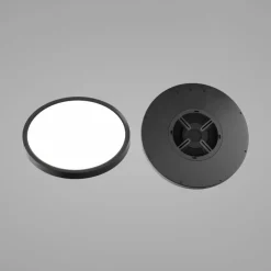 Sklep Kaja Okrągły, czarny plafon LED ⌀30cm PLF-72836-300R-24W-BL ALATA | Kaja