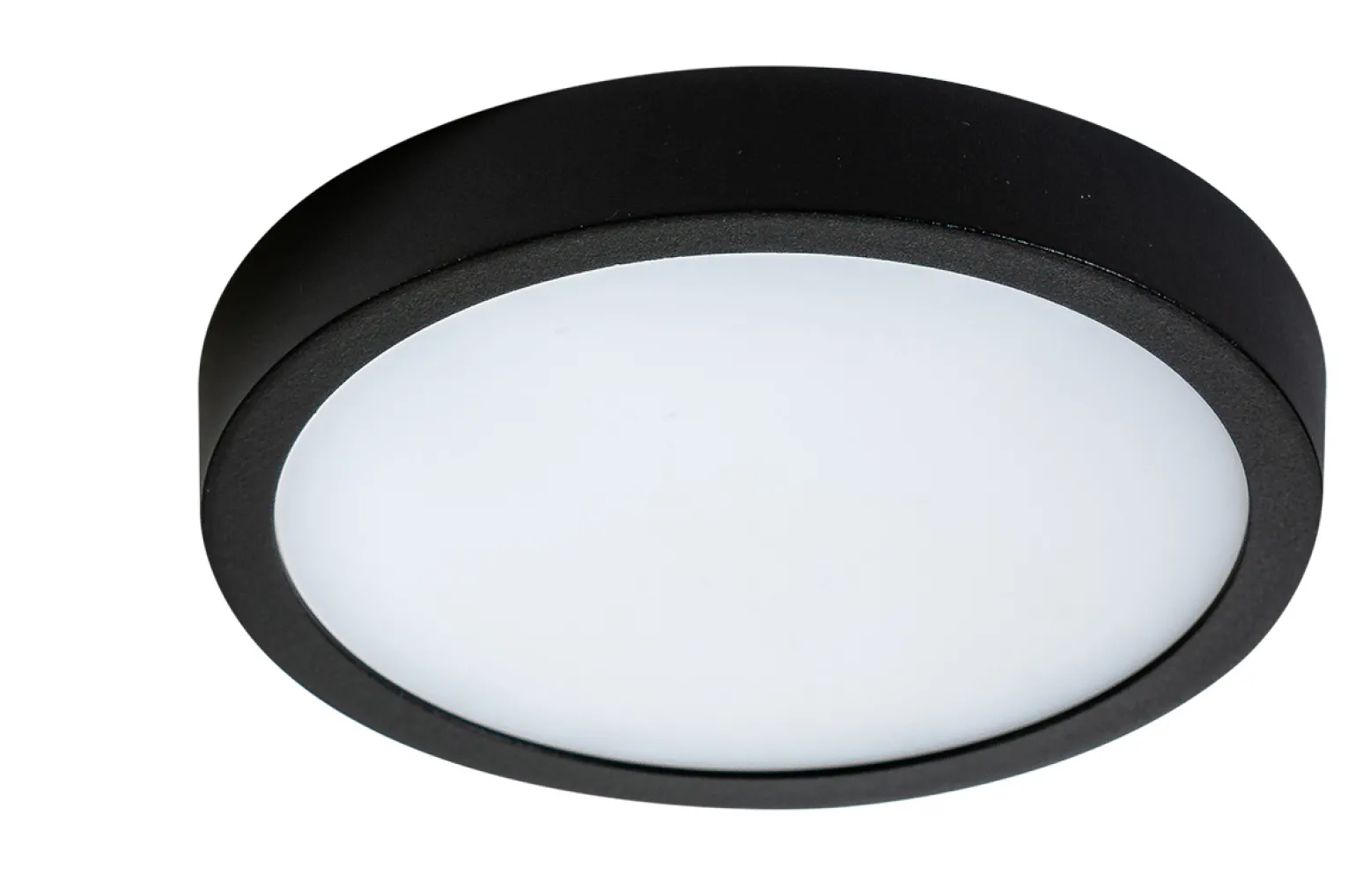 Sklep Kaja Okrągły klasyczny mały czarny plafon LED AZ4236 MALTA | Kaja