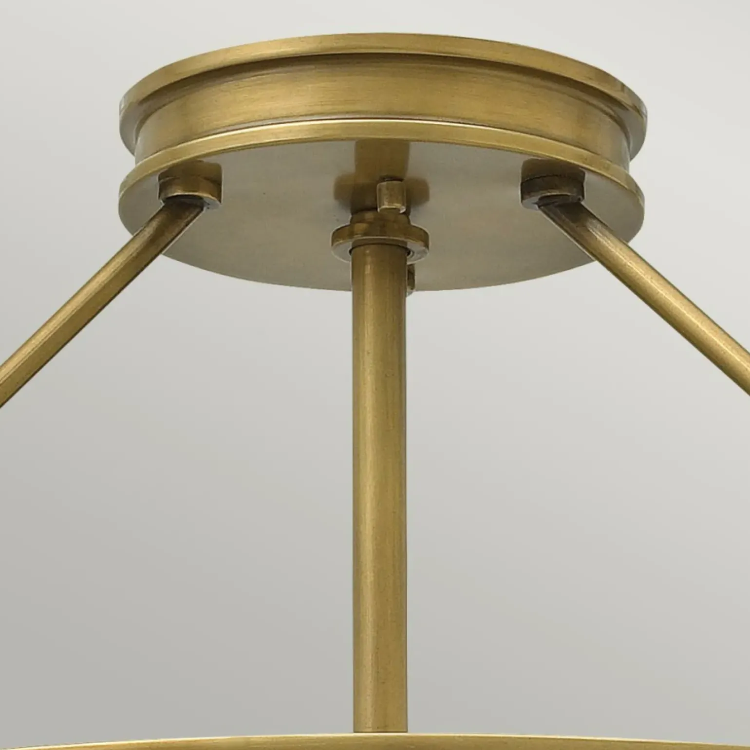 Sklep Kaja Okrągły plafon w stylu vintage, retro HK-COLLIER-SF-M z serii COLLIER