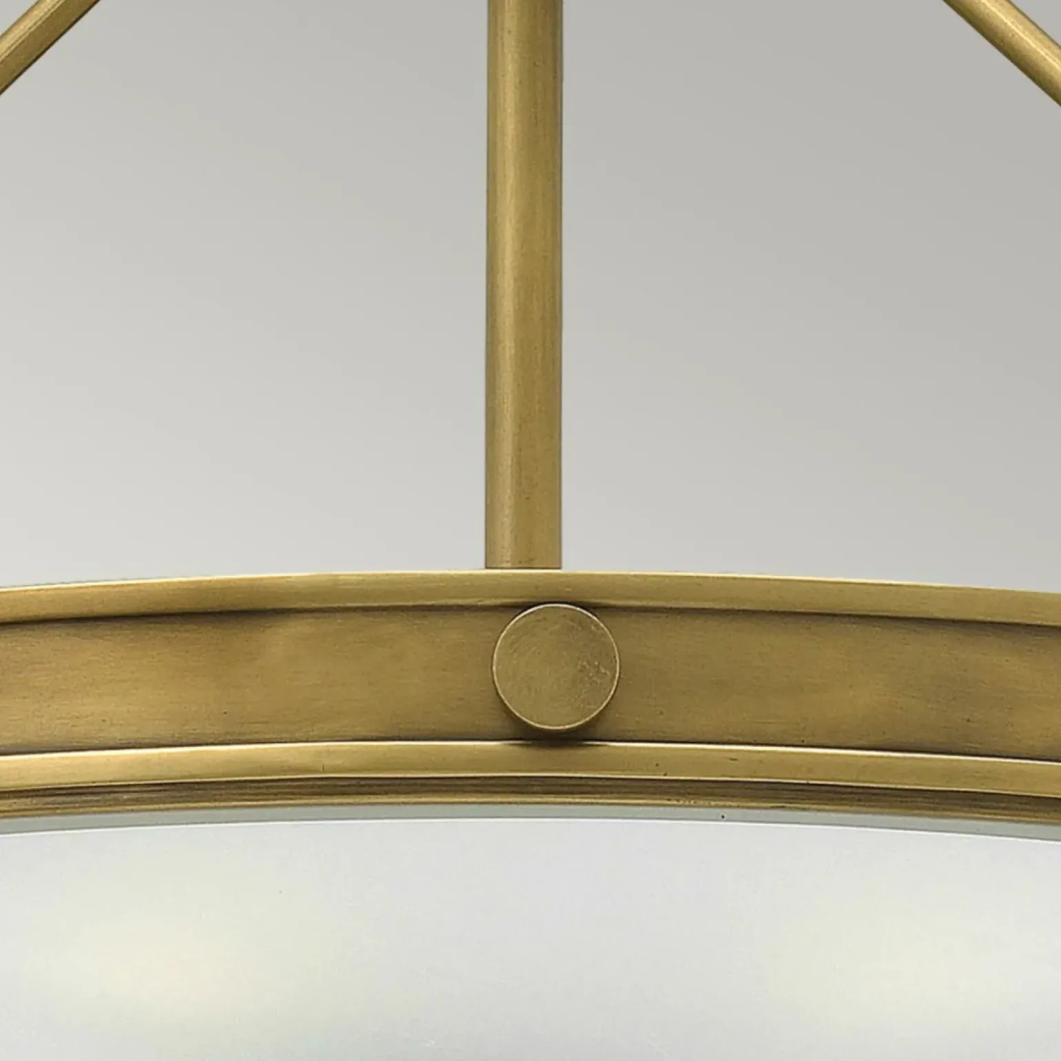 Sklep Kaja Okrągły plafon w stylu vintage, retro HK-COLLIER-SF-M z serii COLLIER