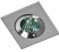 Sklep Kaja Oprawa podtynkowa łazienkowa, srebrny kwadrat AZ1015 PABLO | Kaja