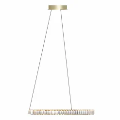 Fashion Ozdobna, kryształowa lampa wisząca MD3169-1-3GT ATHESA | Kaja Żyrandole Nowoczesne