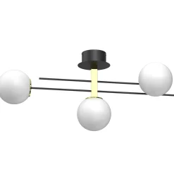 Sklep Kaja Ozdobna lampa sufitowa do sypialni LX 4559 SATELIT | Kaja Oświetlenie